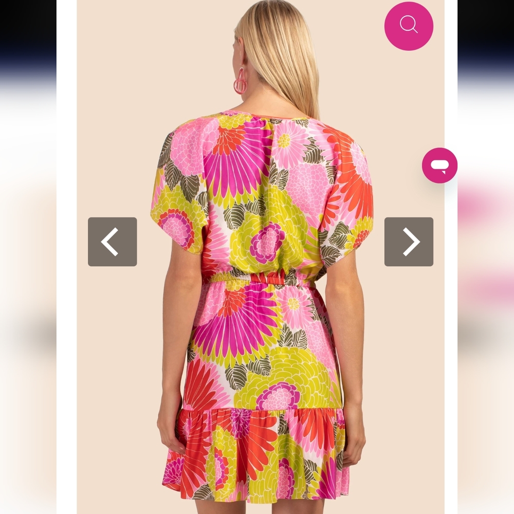 Trina Turk Mahalo Dress (size XS) - Picture 3 of 7